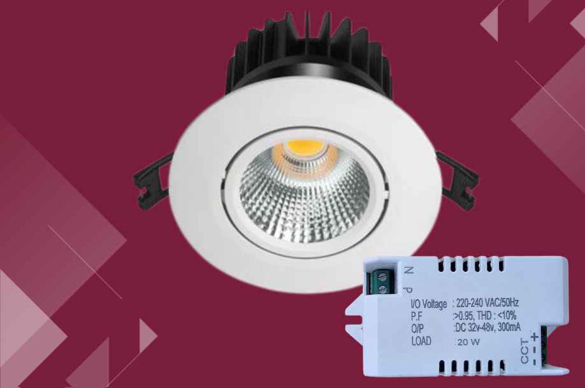 Smart Tiltable COB Light (18W)