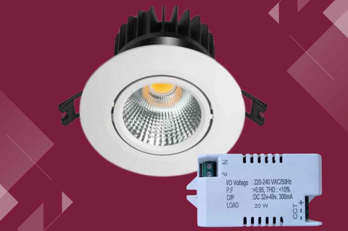 Smart Tiltable COB Light (24W)
