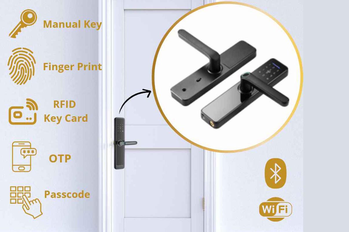 Smart Wooden Door Lock