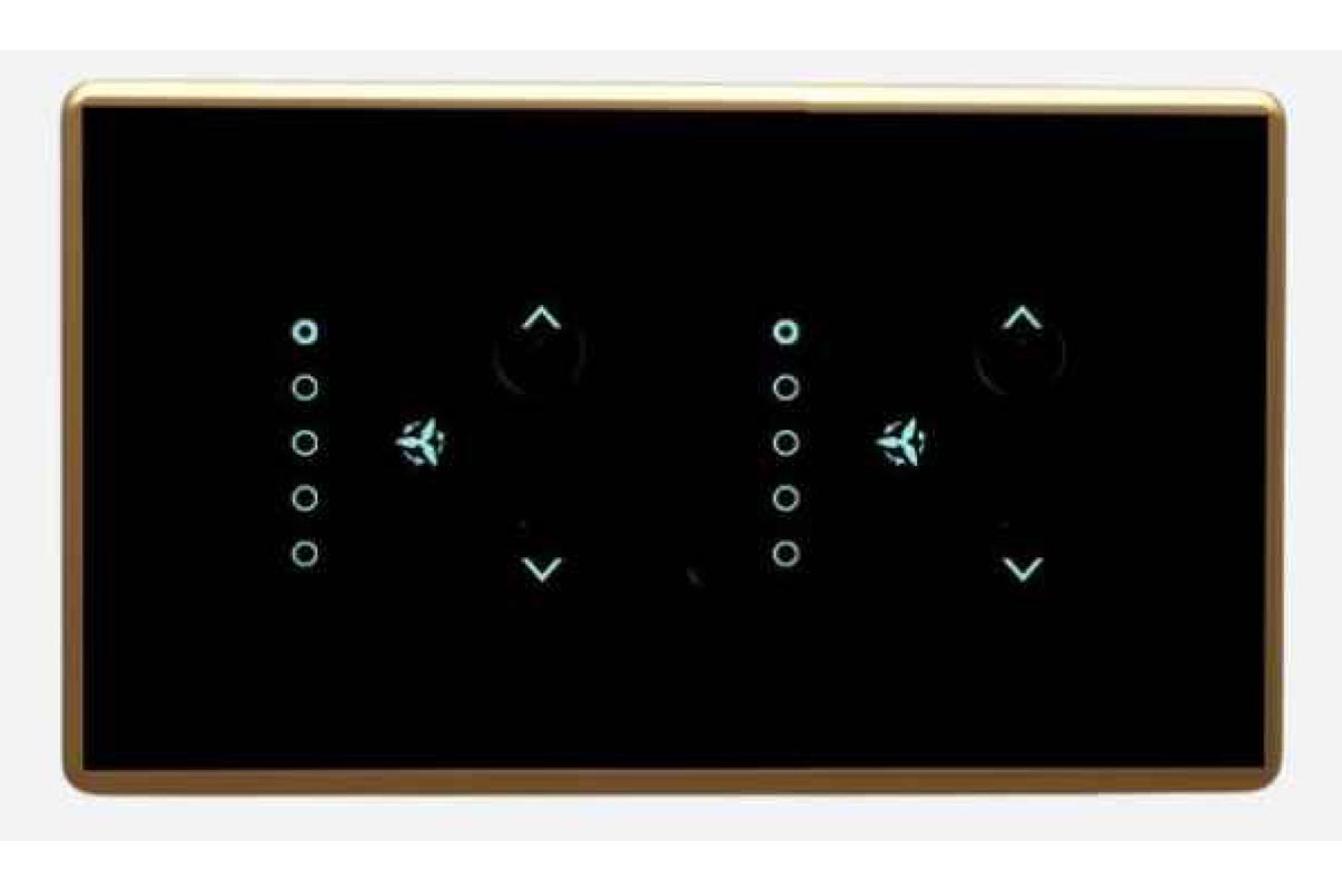 Full Glass Touch 2 Switch (1-25A)