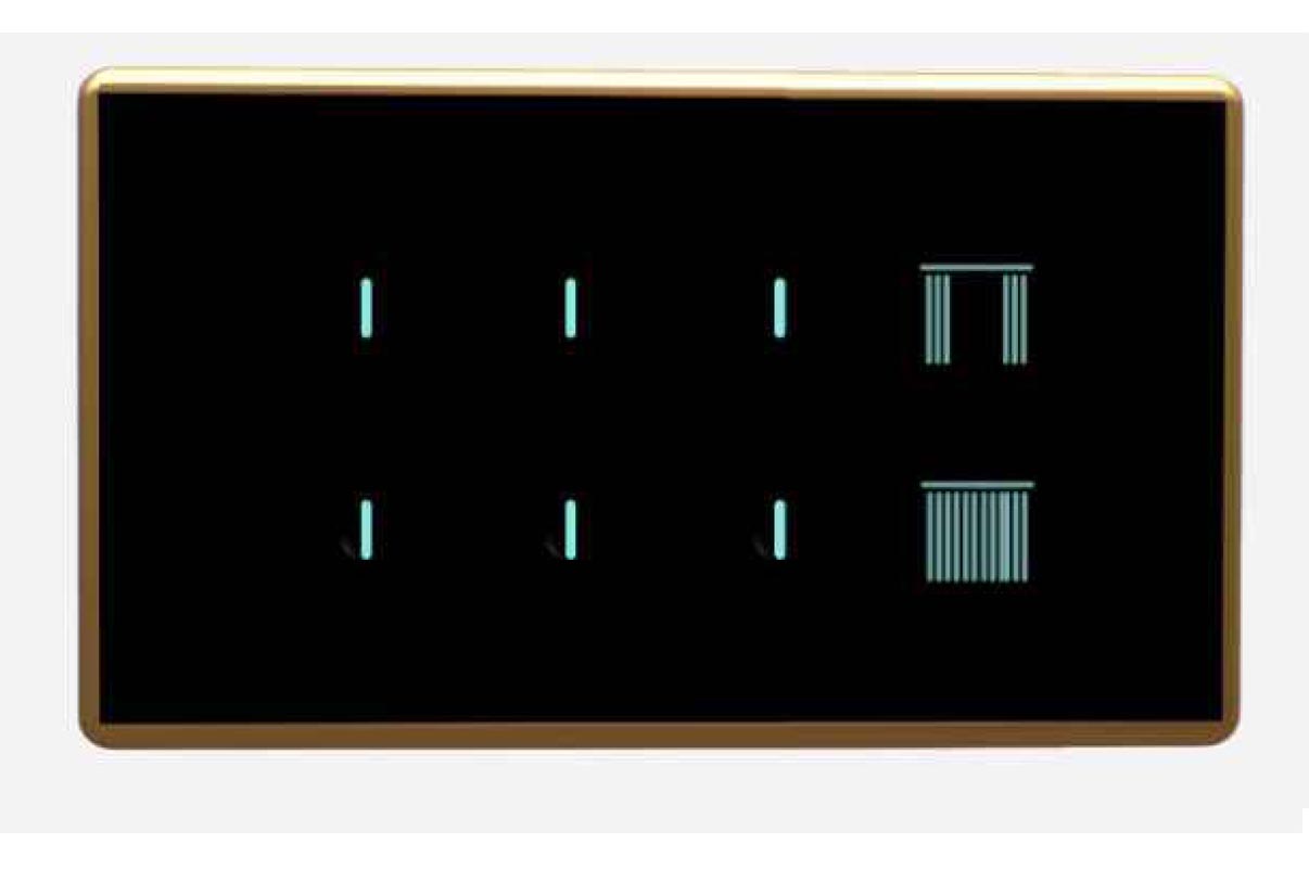Full Glass Touch 8 Switch (1-20A)